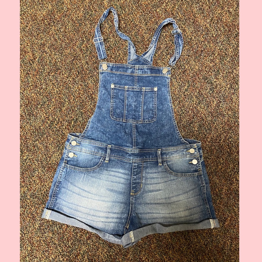 NoBo Short Denim Overalls